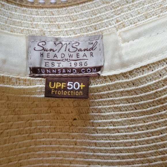 Sunnsand hat upf 50+ wide brim hat that rolls up for travel - Picture 5 of 6